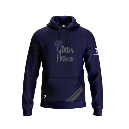 [FOLHSMNV-YXS-LOGO1] Decker Summit Hoodie (Youth XS, Navy, Logo 1)