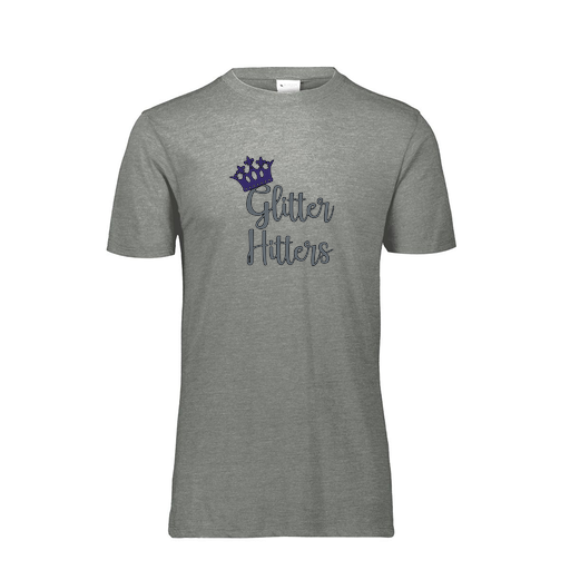 [FTSCUBGY-YS-LOGO1] Decker Youth Tri-Blend T-Shirt - Short Sleeve (Youth S, Gray, Logo 1)