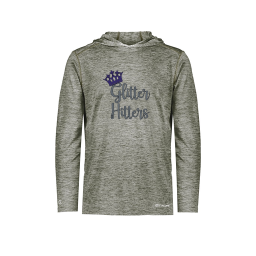 [FOLHCGGY-AS-LOGO1] Decker Men's Charge Hoodie (Adult S, Gray, Logo 1)