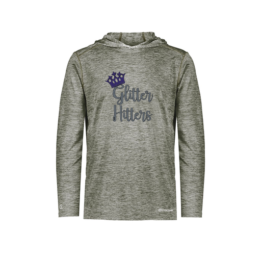 [FOLHCGGY-YS-LOGO1] Decker Youth Charge Hoodie (Youth S, Gray, Logo 1)